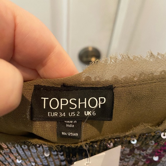 Top Shop Sequins top - Picture 8 of 11